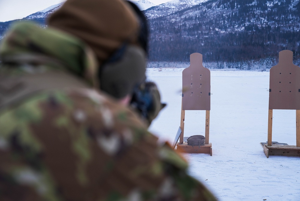 11th Airborne Division's BRC teams prepare for competition with a day at the range