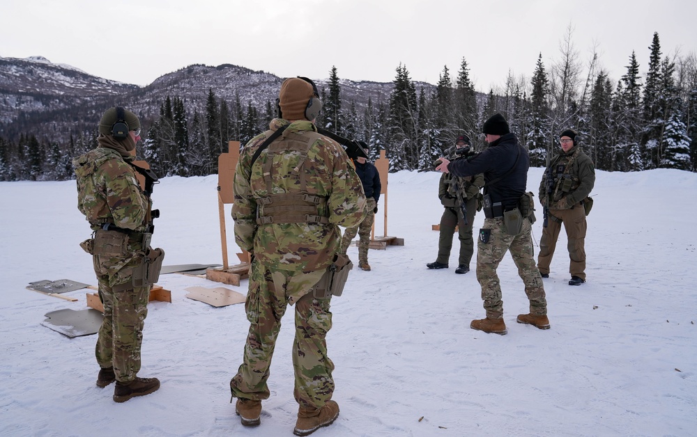 11th Airborne Division's BRC teams prepare for competition with a day at the range