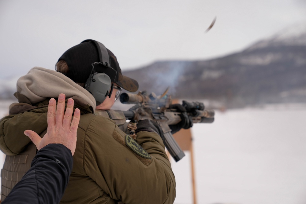 11th Airborne Division's BRC teams prepare for competition with a day at the range