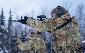 11th Airborne Division's BRC teams prepare for competition with a day at the range