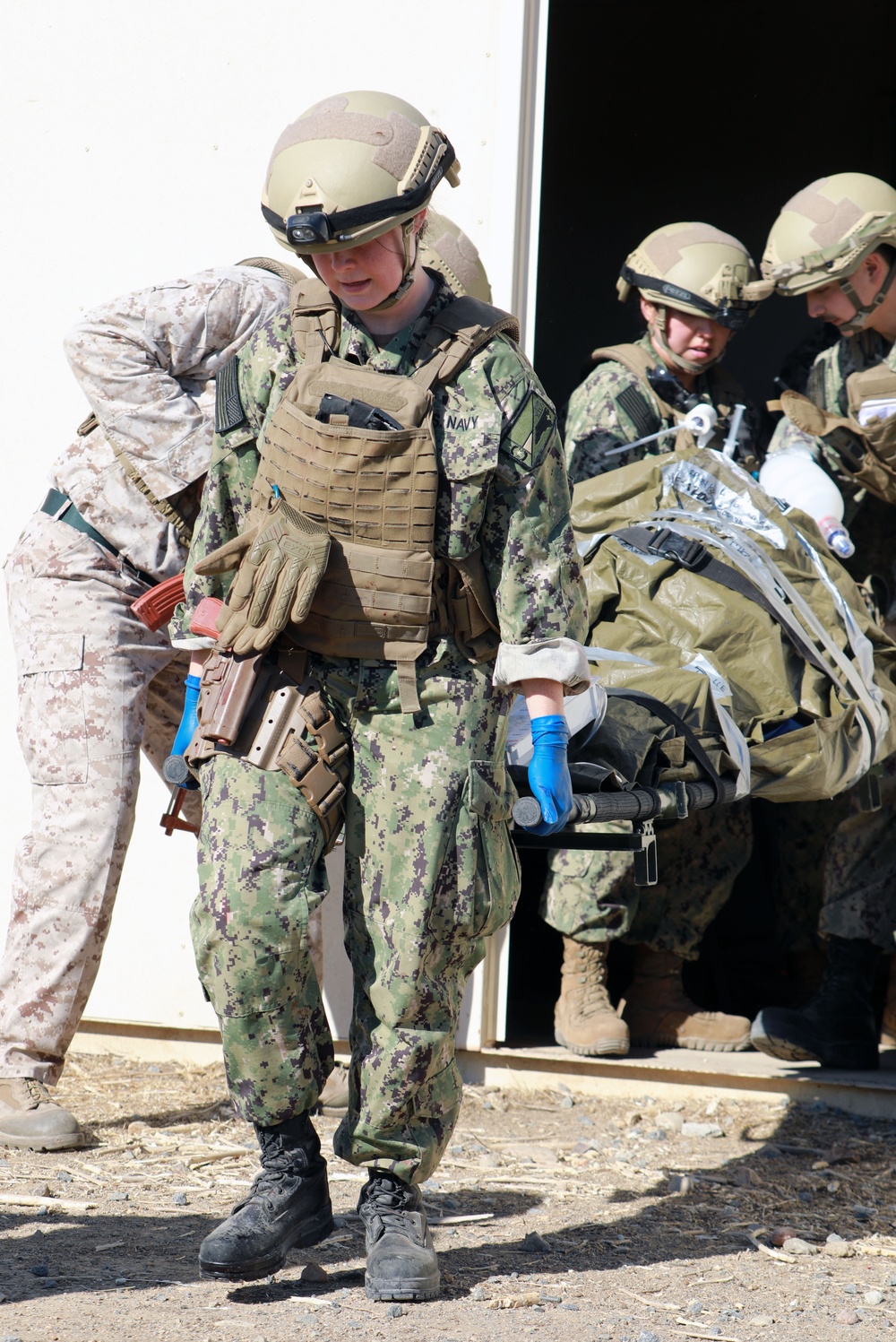 Navy Expeditionary Medicine teams hone skills in realistic operational scenarios to enhance readiness