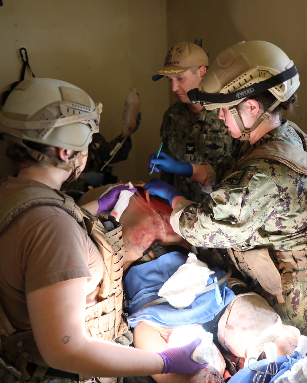 Navy Expeditionary Medicine teams hone skills in realistic operational scenarios to enhance readiness