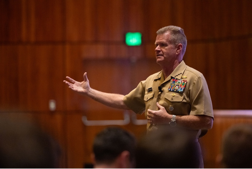 Adm. Paparo Speaks at NPS