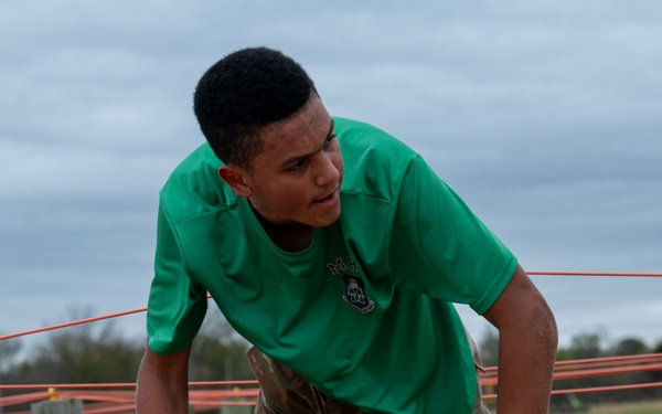 JROTC cadets compete in Rougher Raider Invitational