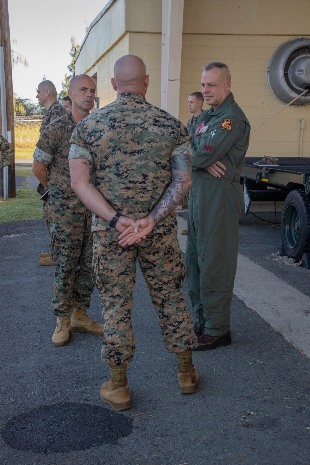 1st MAW CG visits MAG-24