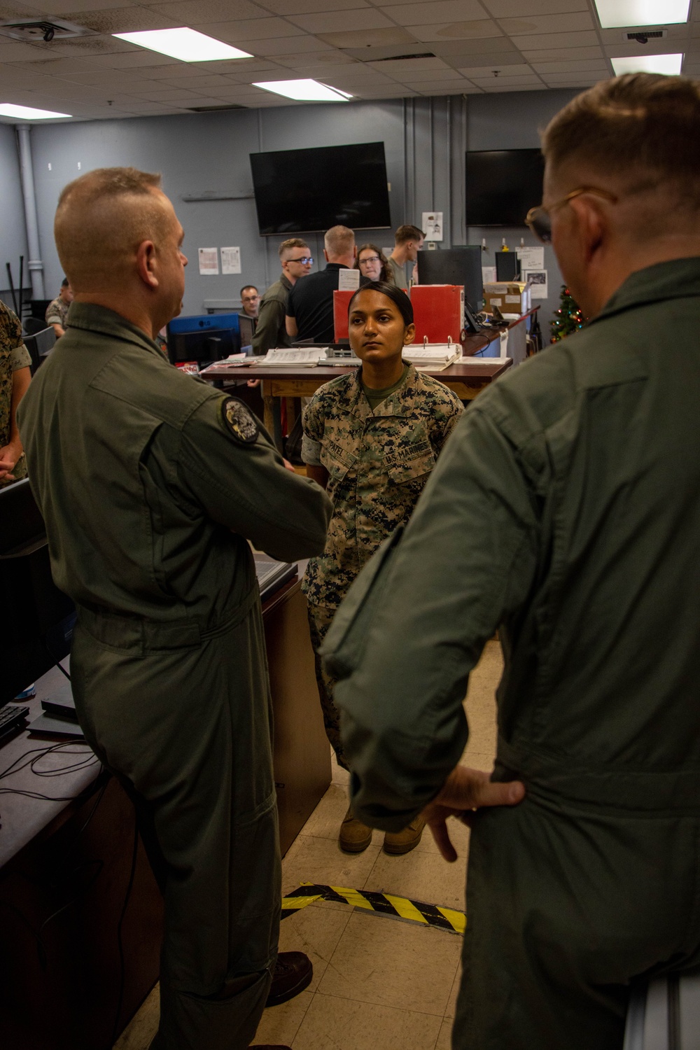 1st MAW CG visits MAG-24