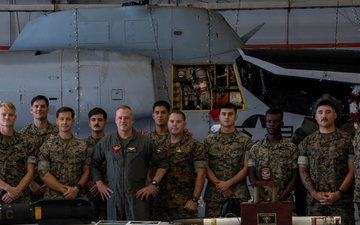 1st MAW CG visits MAG-24