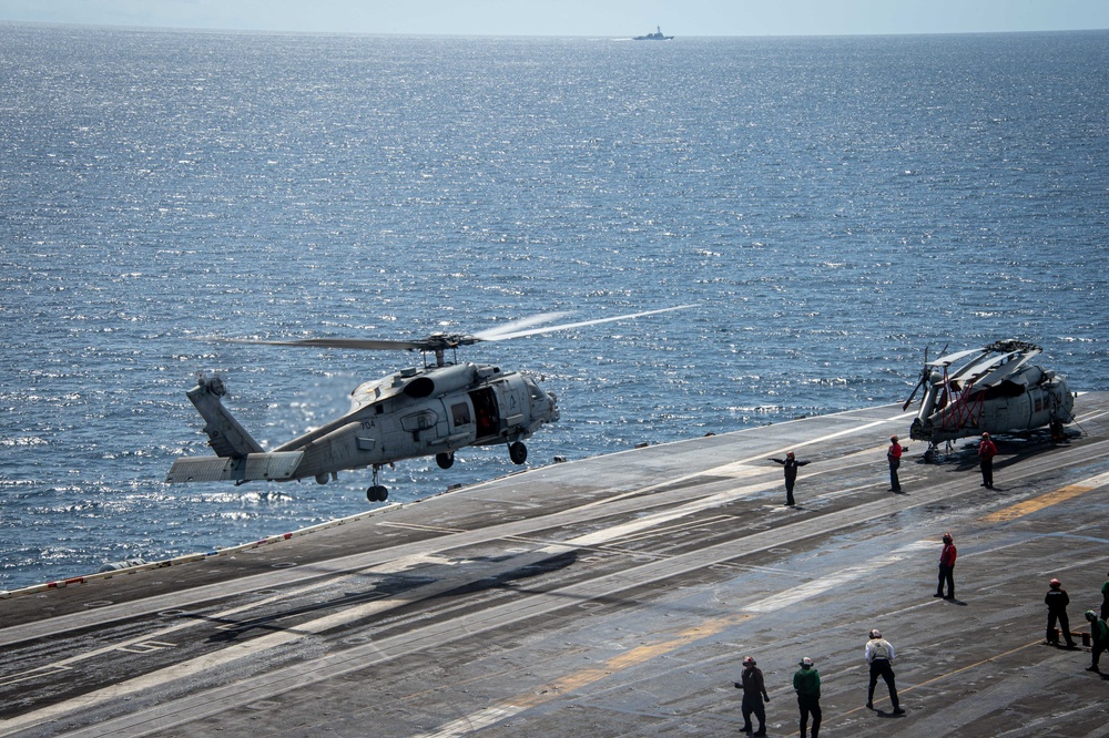 USS Carl Vinson (CVN 70) Conducts Routine Operations in the Sulu Sea