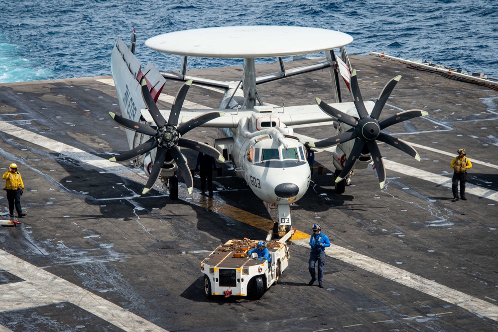 USS Carl Vinson (CVN 70) Conducts Routine Operations in the Sulu Sea