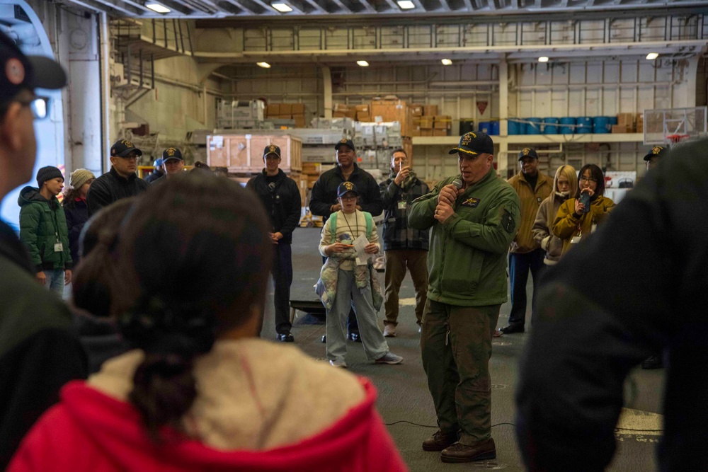 USS America (LHA 6) Hosts Friends and Family Day