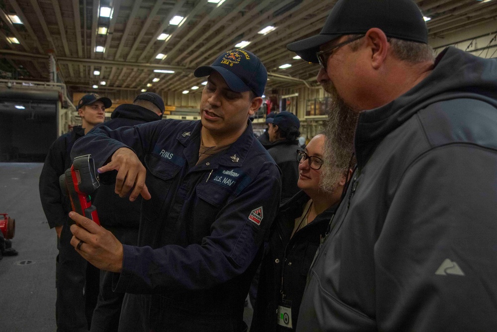 USS America (LHA 6) Hosts Friends and Family Day