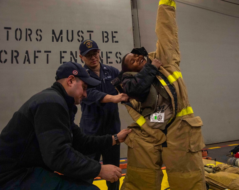 USS America (LHA 6) Hosts Friends and Family Day