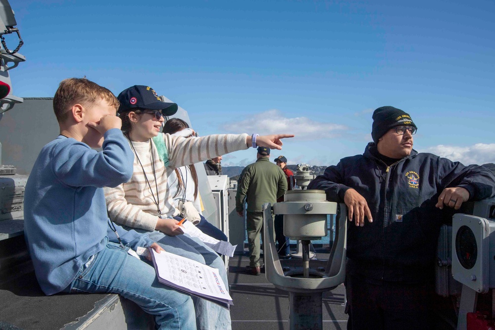 USS America (LHA 6) Hosts Friends and Family Day