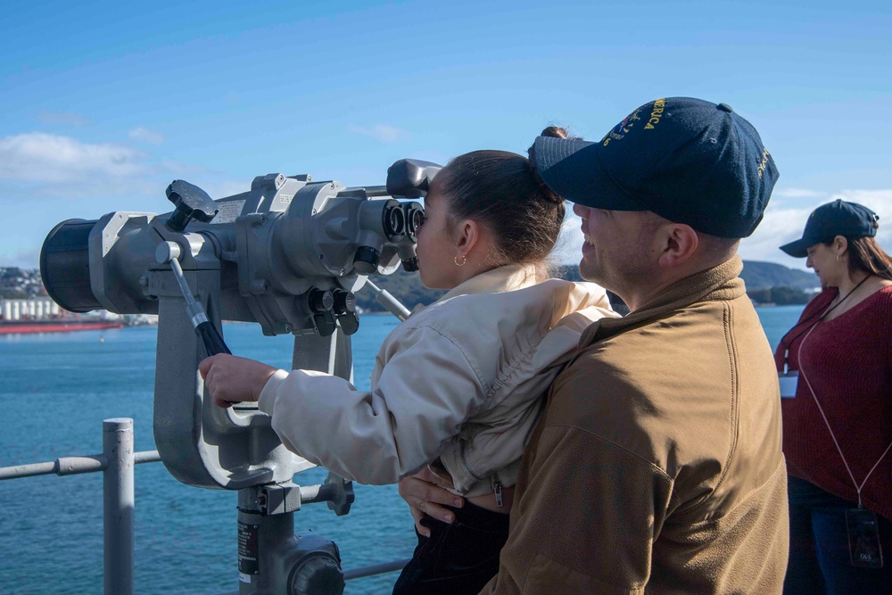 USS America (LHA 6) Hosts Friends and Family Day