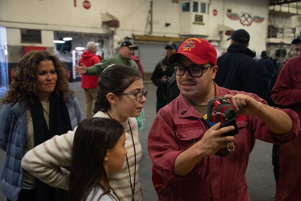 USS America (LHA 6) Hosts Friends and Family Day