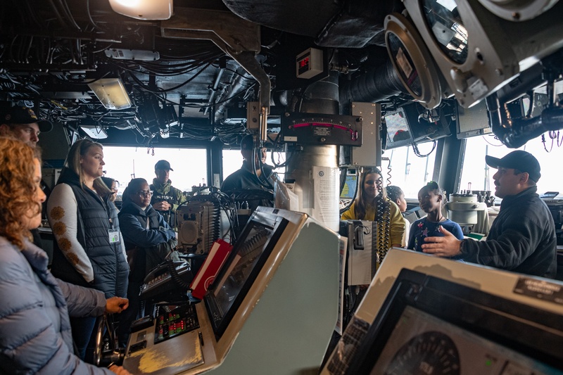 USS America (LHA 6) Hosts Friends and Family Day