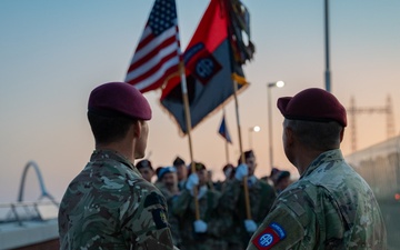 The 82nd Airborne Division commemorates the 80th Anniversary of Waal River Crossing