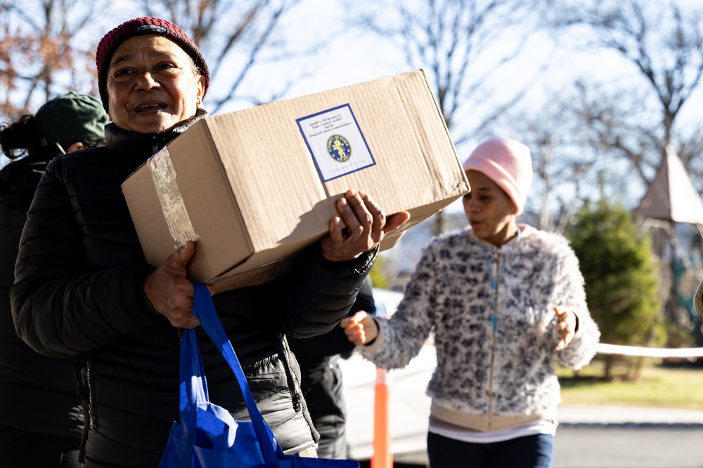 National Guard Recruiters Save Essex County Food Drive