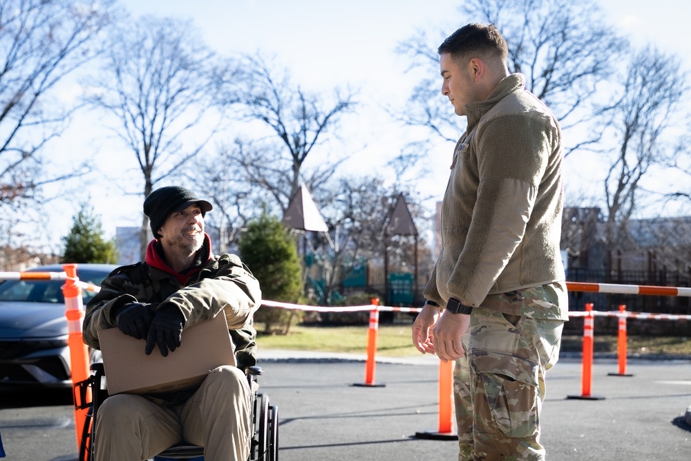 National Guard Recruiters Save Essex County Food Drive