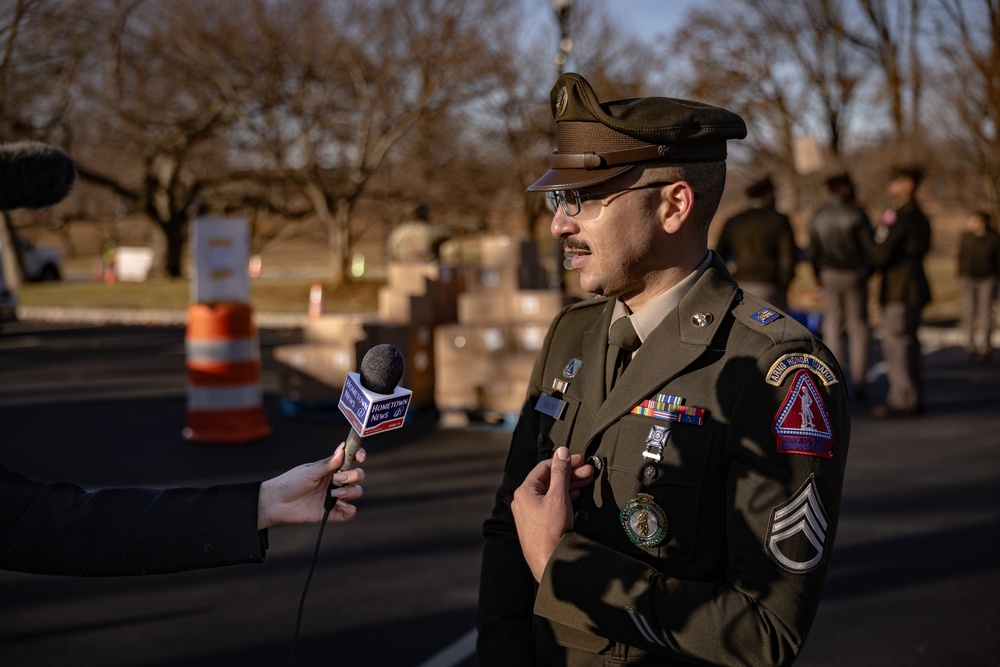 National Guard Recruiters Save Essex County Food Drive