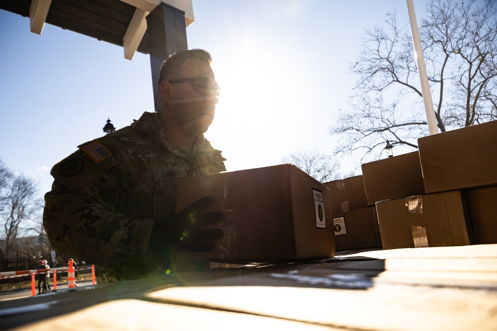 National Guard Recruiters Save Essex County Food Drive