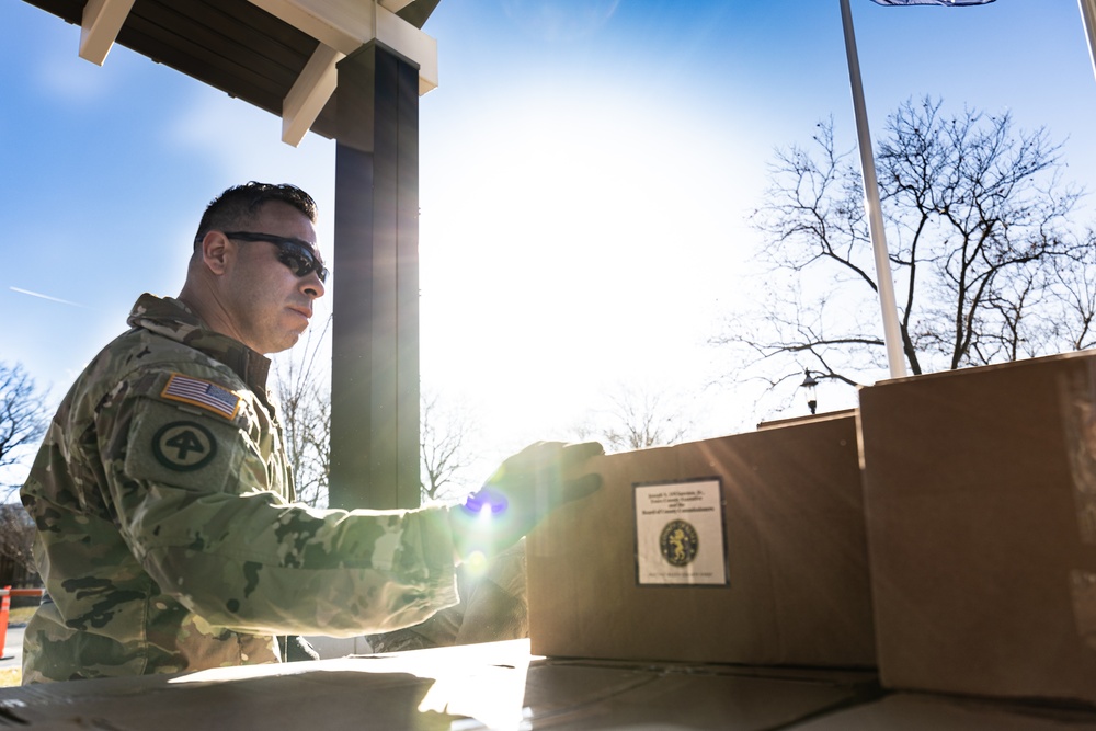 National Guard Recruiters Save Essex County Food Drive