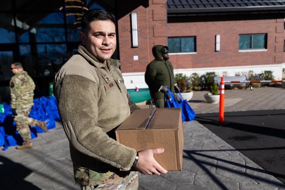 National Guard Recruiters Save Essex County Food Drive