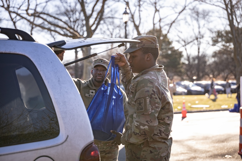 National Guard Recruiters Save Essex County Food Drive