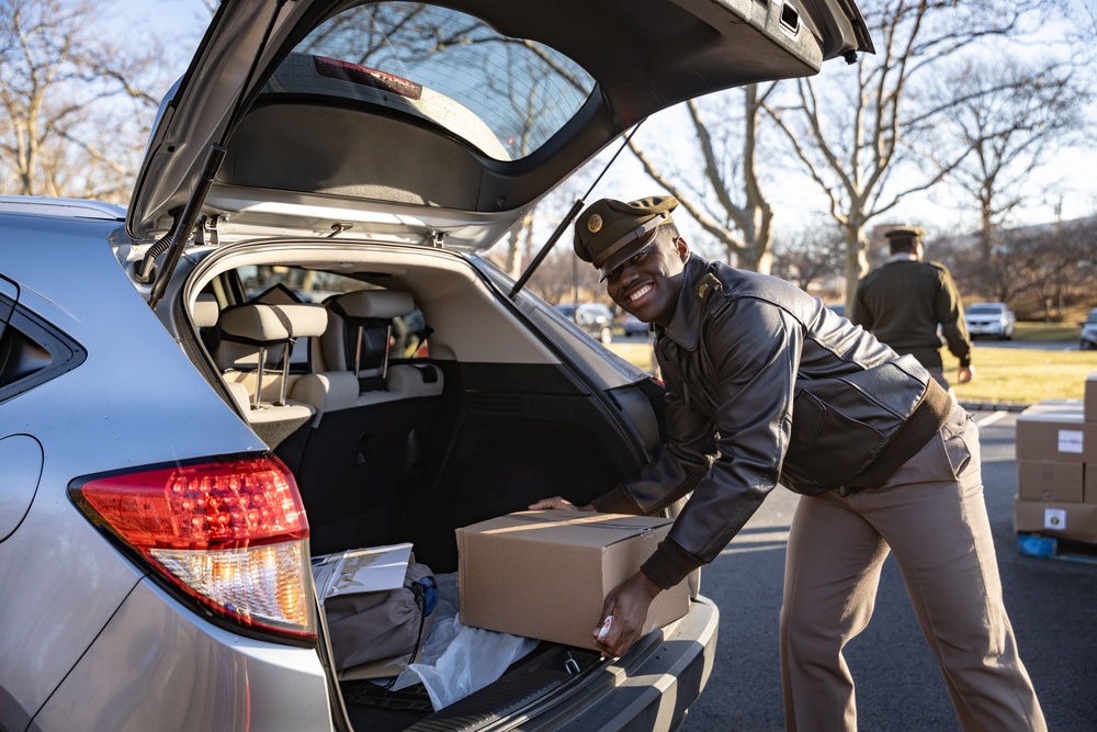 National Guard Recruiters Save Essex County Food Drive