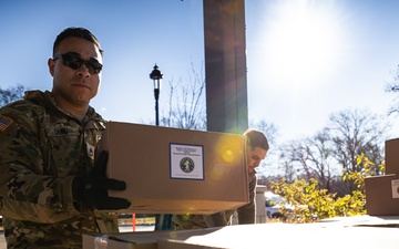 National Guard Recruiters Save Essex County Food Drive