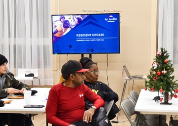 Garrison Leaders Update Community at Residence Town Hall