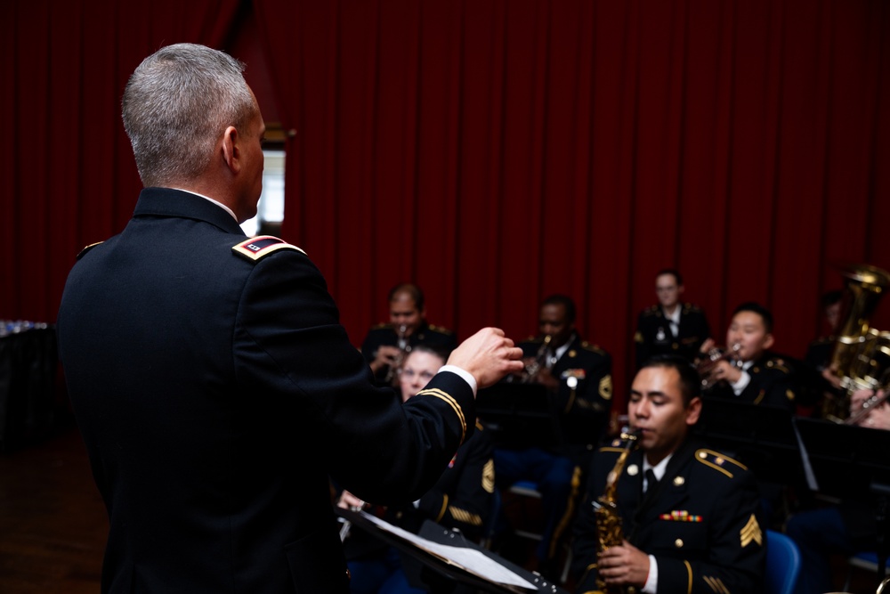 63rd Army Band plays at TAG promotion Ceremony