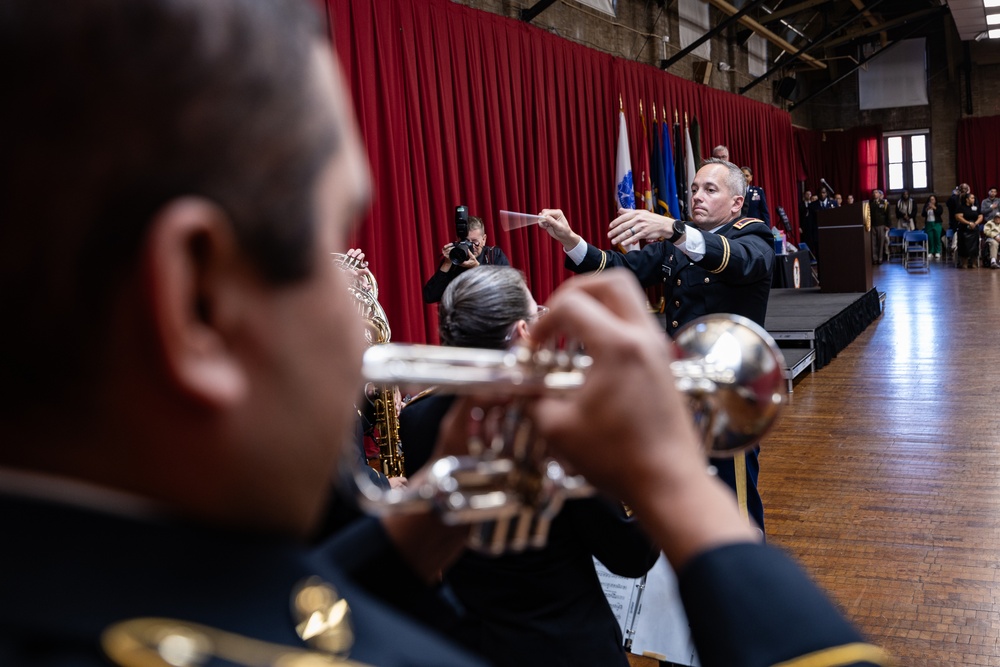 63rd Army Band plays at TAG promotion Ceremony