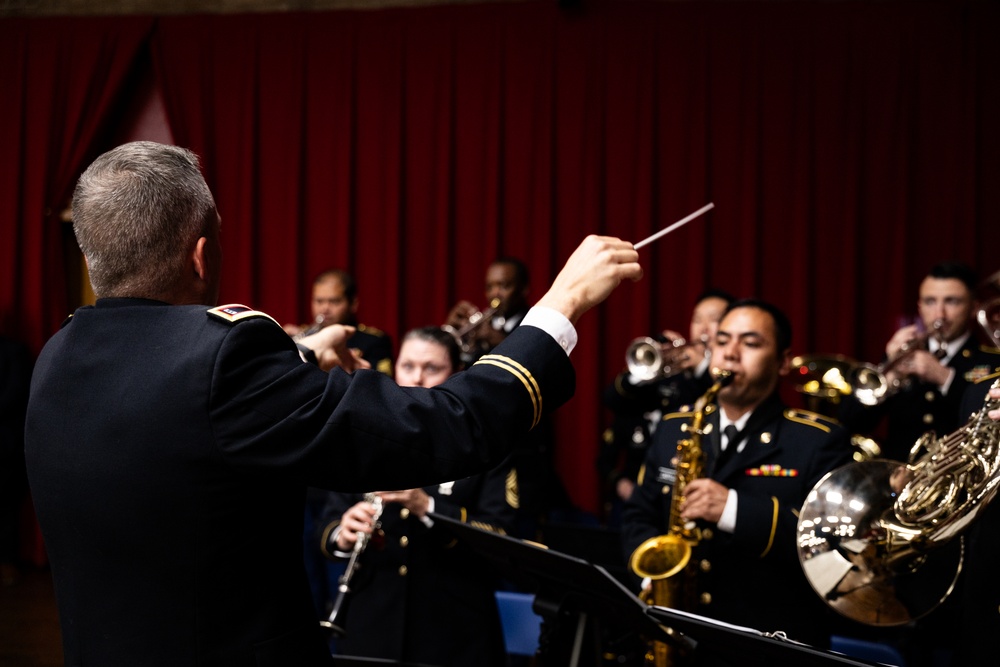 63rd Army Band plays at TAG promotion Ceremony