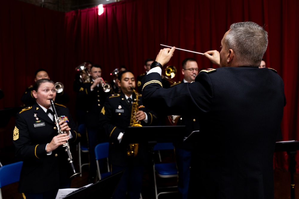 63rd Army Band plays at TAG promotion Ceremony