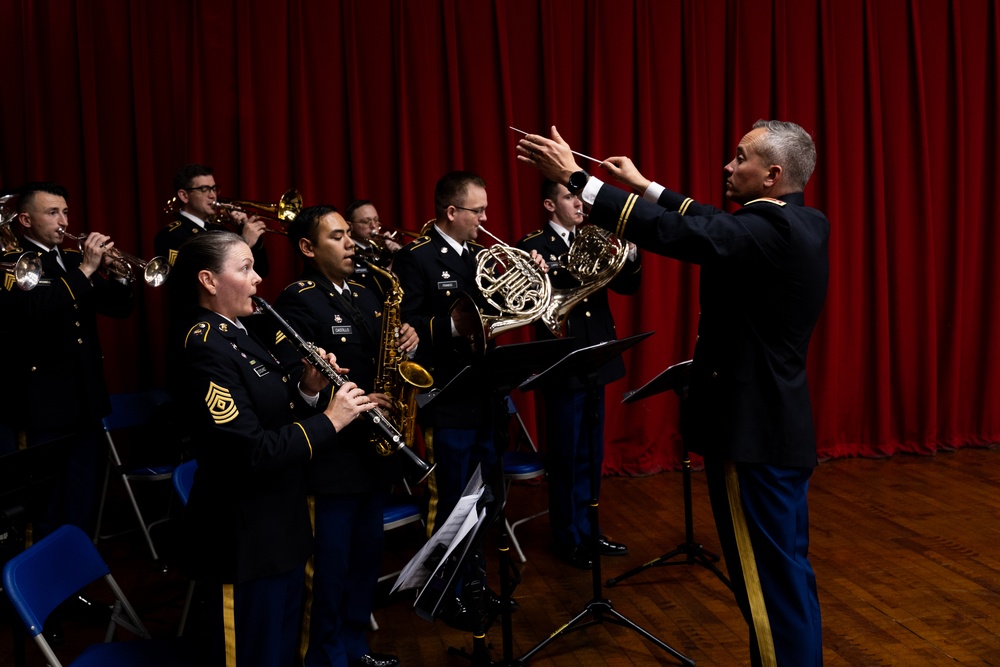 63rd Army Band plays at TAG promotion Ceremony