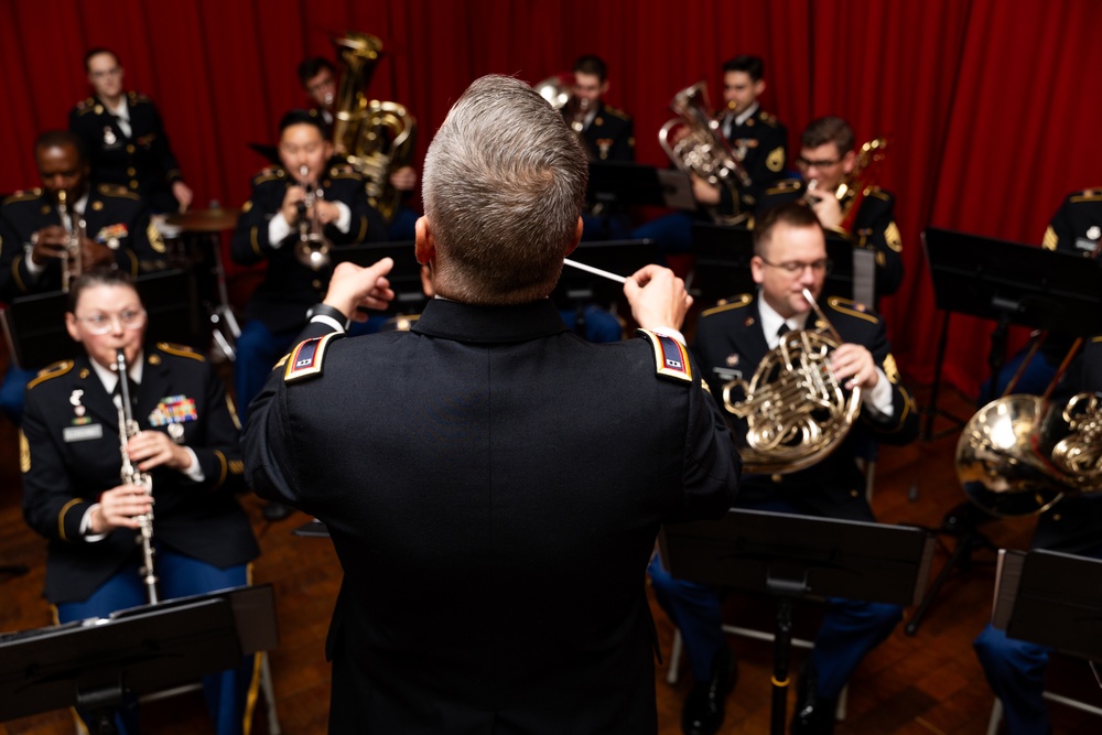 63rd Army Band plays at TAG promotion Ceremony