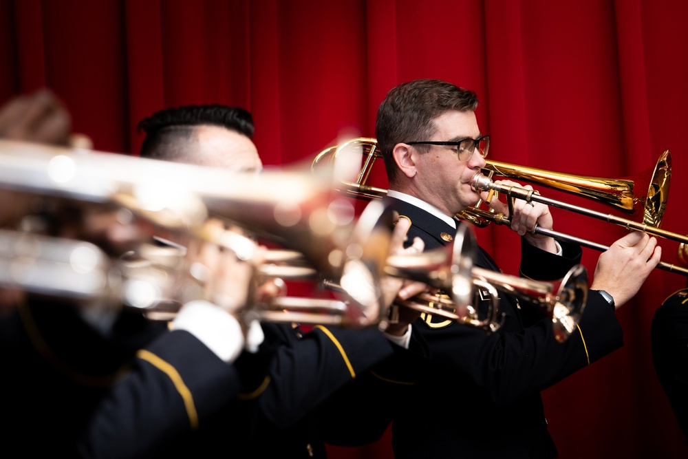 63rd Army Band plays at TAG promotion Ceremony