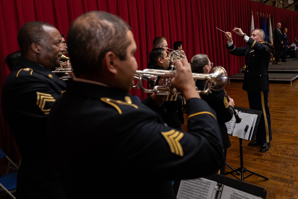 63rd Army Band plays at TAG promotion Ceremony