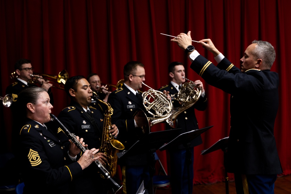 63rd Army Band plays at TAG promotion Ceremony