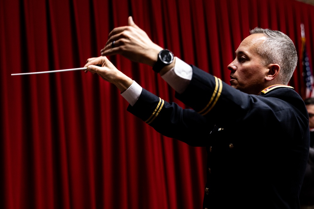 63rd Army Band plays at TAG promotion Ceremony