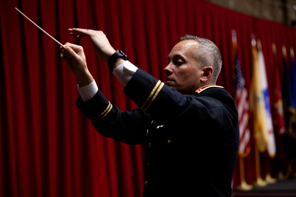 63rd Army Band plays at TAG promotion Ceremony