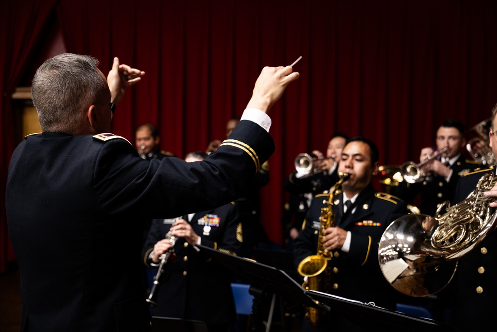 63rd Army Band plays at TAG promotion Ceremony