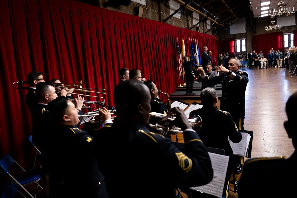 63rd Army Band plays at TAG promotion Ceremony