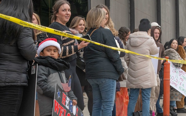 204th Maneuver Enhancement Brigade Returns Christmas Eve from deployment to the Horn of Africa