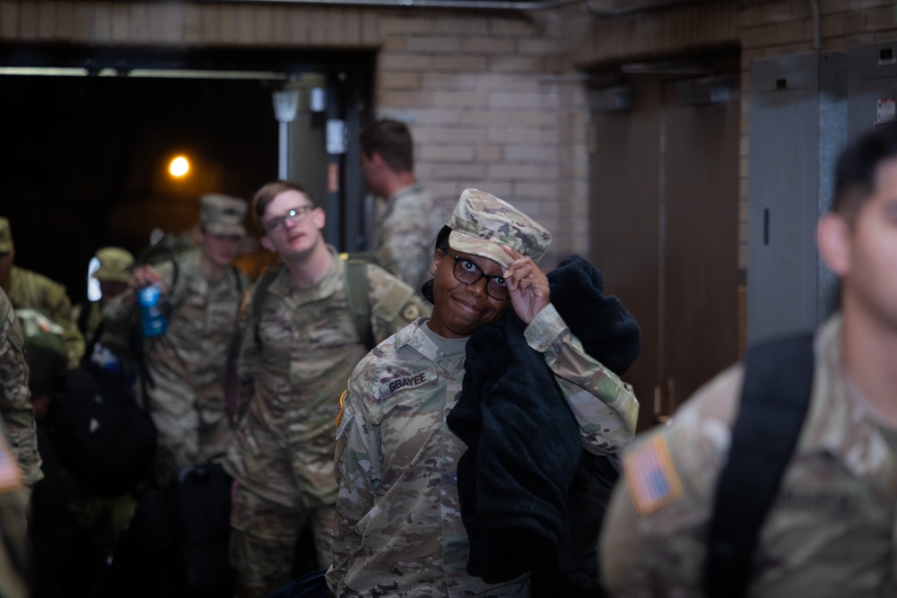 508th Military Police Company Returns home from deployment to southwest