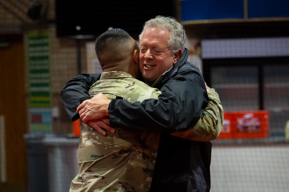 508th Military Police Company Returns home from deployment to southwest