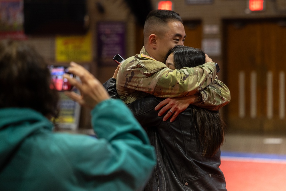 508th Military Police Company Returns home from deployment to southwest