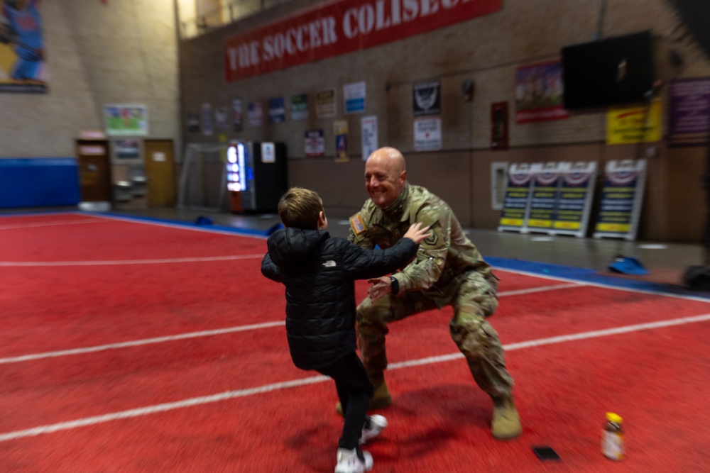 508th Military Police Company Returns home from deployment to southwest