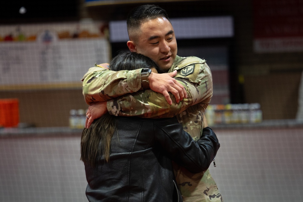 508th Military Police Company Returns home from deployment to southwest